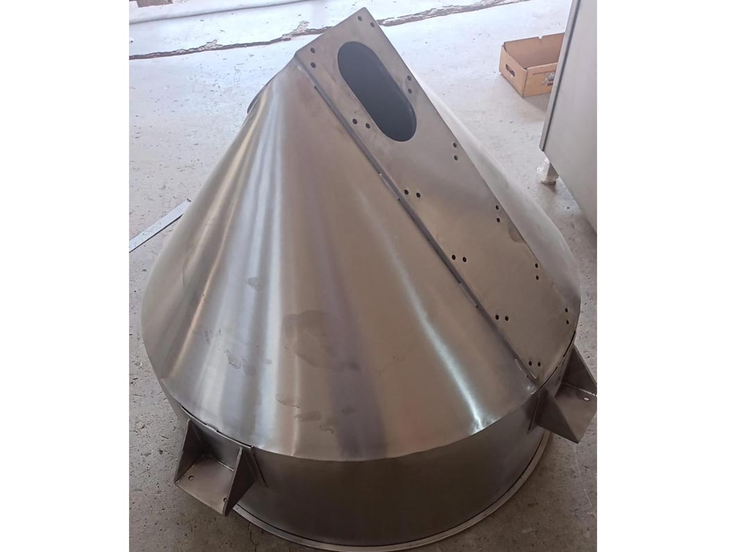 ss conical hopper