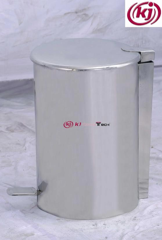 ss foot operated dustbin