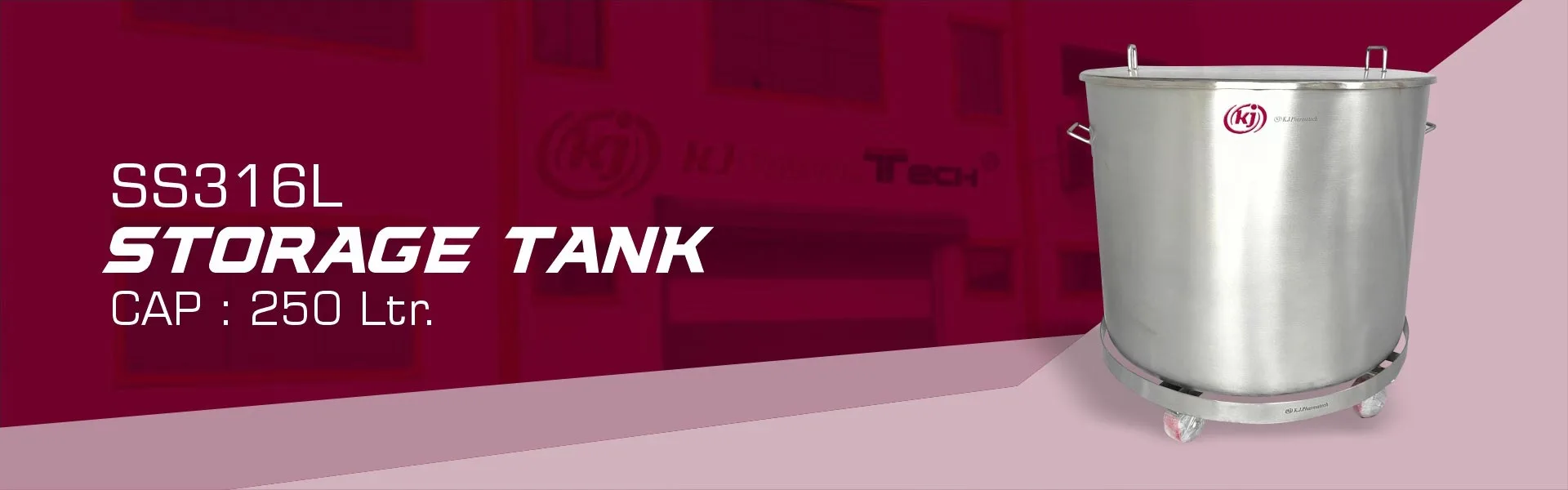 stainless steel (SS) storage tank